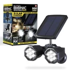 500 Lumen Bionic Spotlight Duo Solar Dual Head Outdoor Motion Sensor New. Price: $45.00.