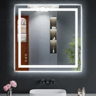 30"X30" Led Bathroom Mirror With Lights, Backlit + Front Cri 90, Lig... New. Price: $231.86.