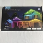 Govee Permanent Outdoor Lights 2 100FT Rgbic Led IP67 Black Alexa Google New. Price: $120.00.