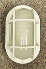 Accolade Z397CF-04 White Bulkhead Exterior Light Fixture 13W Cfl Outdoor New. Price: $39.95.