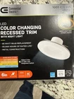 6IN Recessed Light With Night Lite Commercial Electric 1003 456 565, New. Price: $11.00.