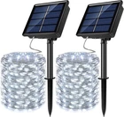 2 Pack Solar Powered Fairy String Lights Outdoor Waterproof 8 Modes Twinkle C... New. Price: $20.09.