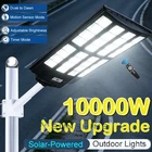 10000W Solar Street Lights Commercial Outdoor Dusk To Dawn For Parking Lot New. Price: $85.39.