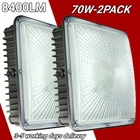 Commercial 2 Pack 70-WATT Eqv. Led Outdoor Security Light,canopy / Area Lighting New. Price: $78.00.