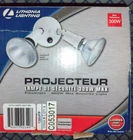 Lithonia 150W X2 300W 120V Wh 2-LIGHT Dusk-to-dawn Twin Lamp Holder Security Used. Price: $7.00.