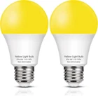 Bug Light Bulbs Outdoor, 40W Equivalent Amber Yellow Led New. Price: $9.50.