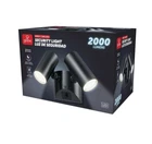 Globe Electric Twin Head Led Security Light, 22W Dusk To Dawn, Swivel 2000 Lumen New. Price: $35.00.