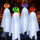 Upgraded Pumpkin Ghosts Halloween Decorations Outdoor, 4 Pack Multicolor New. Price: $22.85.