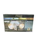 Newport Crest Santee Outdoor Flood Light Matte White Motion Sensor. Price: $12.99.