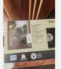 Portfolio Black Outdoor Solar Led Flood Lights 3/CT New. Price: $24.95.