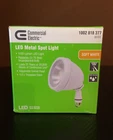 Commercial Electric 14-WATT Hardwired Gray Led Metal Spot Light Soft White New. Price: $11.75.