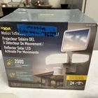 Koda Motion Activated Solar Led Floodlight. Weather Resistant, 2000 Missin Ins Open. Price: $22.99.