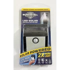 Bunker Hill Security Led Solar Wall Mount Light Black Motion Activated 56252 New. Price: $21.84.