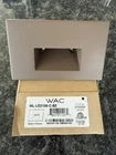 Wac Lighting WL-LED100-C Ledme 5"W Step And Wall Bronze New. Price: $66.50.