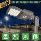 200W Led Parking Lot Lights Commercial Slip Fitter Listed 28000LM 100-277VAC New. Price: $111.35.