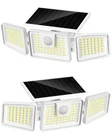Incx 156 Led Solar Motion Lights Outdoor 2 Pack, 3 Heads Security Light... New. Price: $40.15.