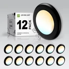 12 Pack Asd 6" Led Disk Lights Flush Mount 5CCT Dimmable New. Price: $88.05.
