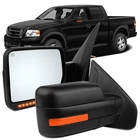 Pair Fits Ford F150 2007-2014 Power Heated Turn Signal Puddle Light Tow Mirrors New. Price: $96.23.