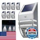 Roopure 8 Pack Solar Wall Lights Stainless Steels Outdoor Waterproof Motion New. Price: $110.10.