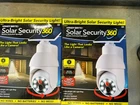2 Qty. Handy Brite Solar Security 360 Degree Motion Activated Spotlight New. Price: $34.44.