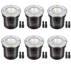 Vevor 6PCS Black Low Voltage Landscape Lights 12-24 6-WATT 600 Lumen BCS29W Open. Price: $49.99.