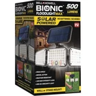 (6)-BELL+HOWELL Bionic Solar Led Weather Resistant Outdoor Floodlight Max 8523 New. Price: $206.99.