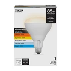 Feit Electric BR40 Led Light Bulb, - 85W, Adjustable White New. Price: $13.35.
