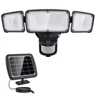 Glorious-lite Solar Security Lights 2400MAH Led Motion Sensor Outdoor, ... New. Price: $54.80.