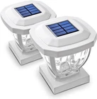 Home Zone Security 12-LUMEN-EACH 4X4 Solar Led Post Cap Lights Packs White Open. Price: $26.39.