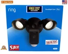 Ring Floodlight Wired Plus 1080P Outdoor Wifi Camera With Night Vision=black New. Price: $114.95.