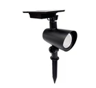 Portfolio Black Solar Garden Flood Light New. Price: $36.00.