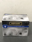 Defiant DFI-0553-WH Solar Motion 2-HEAD Led Security Light, 180 White, 500 Lume Used. Price: $19.89.