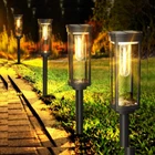 Solar Pathway Lights Outdoor Bright Warm White New. Price: $59.27.