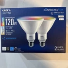 Cree Lighting Connected Max 120W Dimmable Smart Led Bulb (2-PACK) New. Price: $35.45.