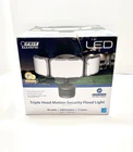 New - Feit Triple Head Motion Floodlight, Led, Bronze, 5000 Lumens, S10.5TFL/85. Price: $32.95.