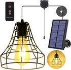 Solar Pendant Lights, Powered Shed With Pull Cord And Remote Horn New. Price: $40.70.