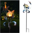 Vcuteka Solar Lights Outdoor Metal Garden Stake Waterproof Crackle Butterfly New. Price: $54.99.