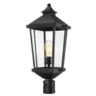 Zeyu 25" Outdoor Post Light Motion Sensor Dusk To Dawn 360 Black Fixture New. Price: $71.49.