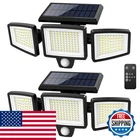Tuffenough Solar Outdoor Lights 2500LM 210 Led Security Remote CONTROL3 New. Price: $59.32.