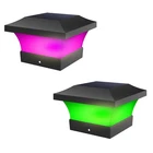 T-sun 4X4 Post Solar Lights, Outdoor Waterproof Rgb Color Changing For New. Price: $41.00.