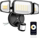Olafus 65W Wifi Smart Flood Lights Outdoor Motion Sensor, App, Security New. Price: $35.00.