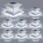 Aponuo Solar Post Cap Lights 8 Pack With 1000MAH Battery - For 4X4 5X5 6X6 Fe... New. Price: $100.90.