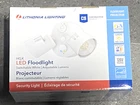 Lithonia Lighting 150-WATT Eq Hardwired Led White 2-HEAD Dusk-to-dawn Flood New. Price: $49.00.