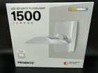 New Probrite Led Security Floodlight 1500 Lumens Switch-control 120V-WHITE. Price: $34.99.