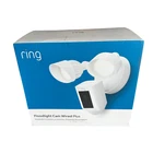 Ring Floodlight Wired Plus Security Camera 1080P Hd White - New. Price: $99.96.