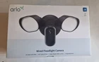 Arlo FLW2001B Wired Floodlight Camera 2K Hdr 2000 Lumens Black New Open. Price: $79.99.