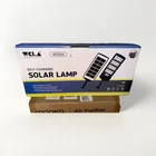 Wcla WS304 Solar Self-charging Led Lamp IP67 Outdoor Remote Control, Black New. Price: $30.00.