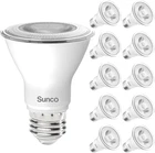 Sunco 10 Pack PAR20 Led Bulb,track Bulbs Flood Lighting Indoor Outdoor, Hi New. Price: $54.99.