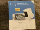 Ring Spolight Cam Battery Model #8SB1S7-WEN0 New. Price: $123.49.