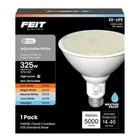 Feit PAR38 E26 (medium) Led Floodlight Bulb Adjustable White 325 Watt New. Price: $44.95.